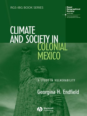 cover image of Climate and Society in Colonial Mexico